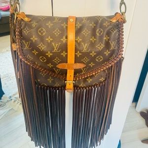Louis Vuitton Original Gorgeous Vintage Boho revamped bag in excellent condition